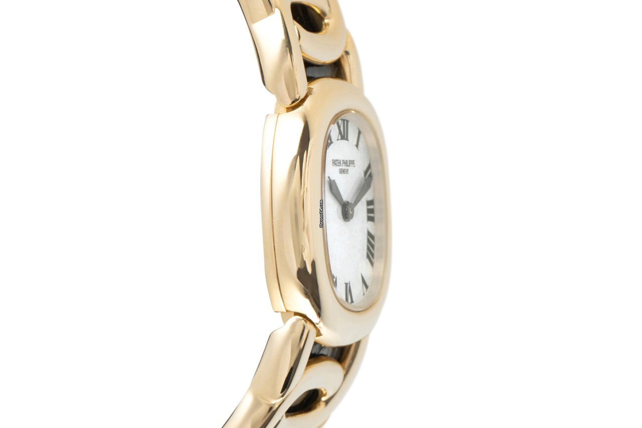 IMG_9081 Patek Philippe Golden Ellipse Womens watch Quartz Yellow gold 4830 Replica 4