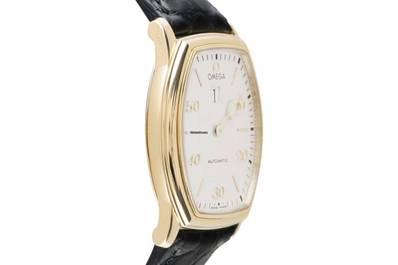 IMG_9081 Omega De Ville Prestige Mens watch Unisex Automatic Yellow gold 4653.31 Replica 4