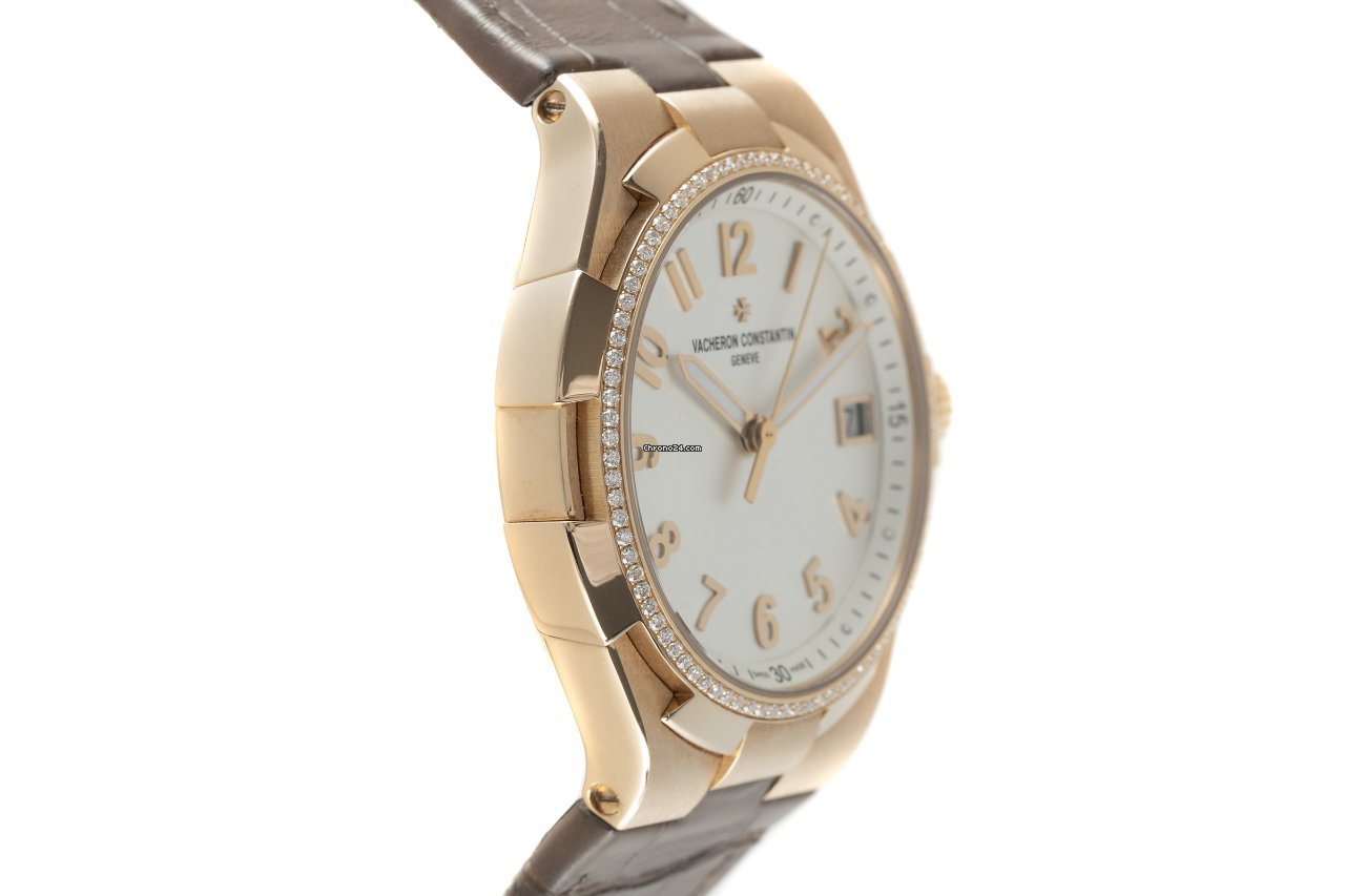 Vacheron Constantin Overseas Womens watch Automatic Red gold 47560 Replica 4