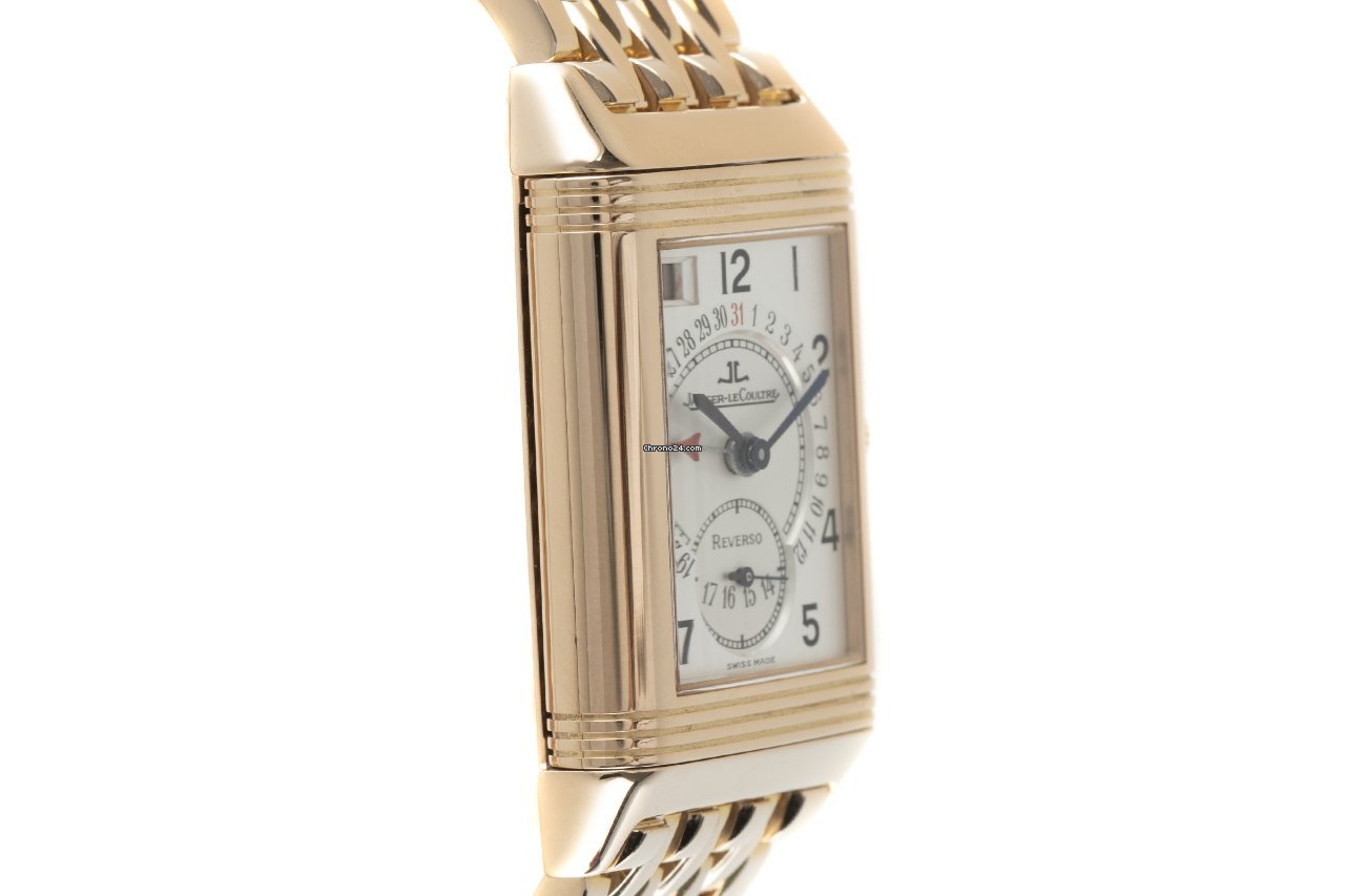 Jaeger-LeCoultre Reverso Grande Taille Mens watch Unisex Manual winding Red gold 270.2.36 Replica 4