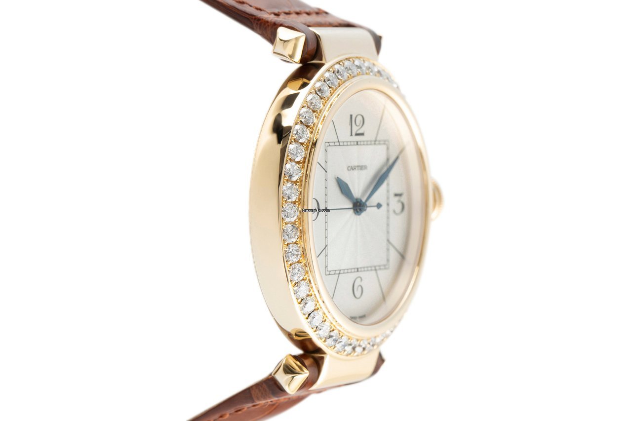 Cartier Pasha Womens watch Automatic Yellow gold WJ120351 Replica 4