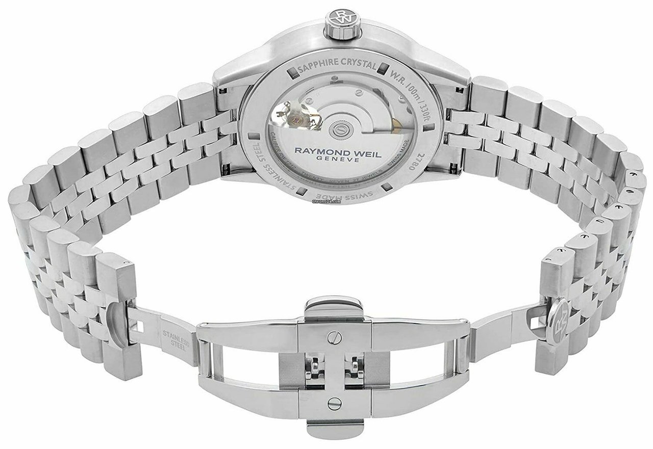 IMG_9081 Raymond Weil Freelancer Automatic Steel 2780-ST-20001 2780ST20001 Replica 4