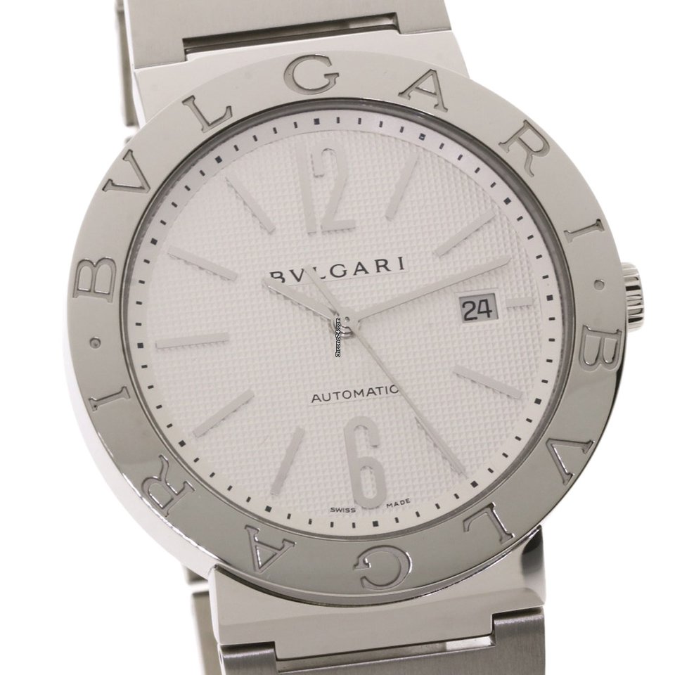 IMG_9081 Bulgari Bulgari Mens watch Unisex Automatic Steel BB42WSSD N Replica 4