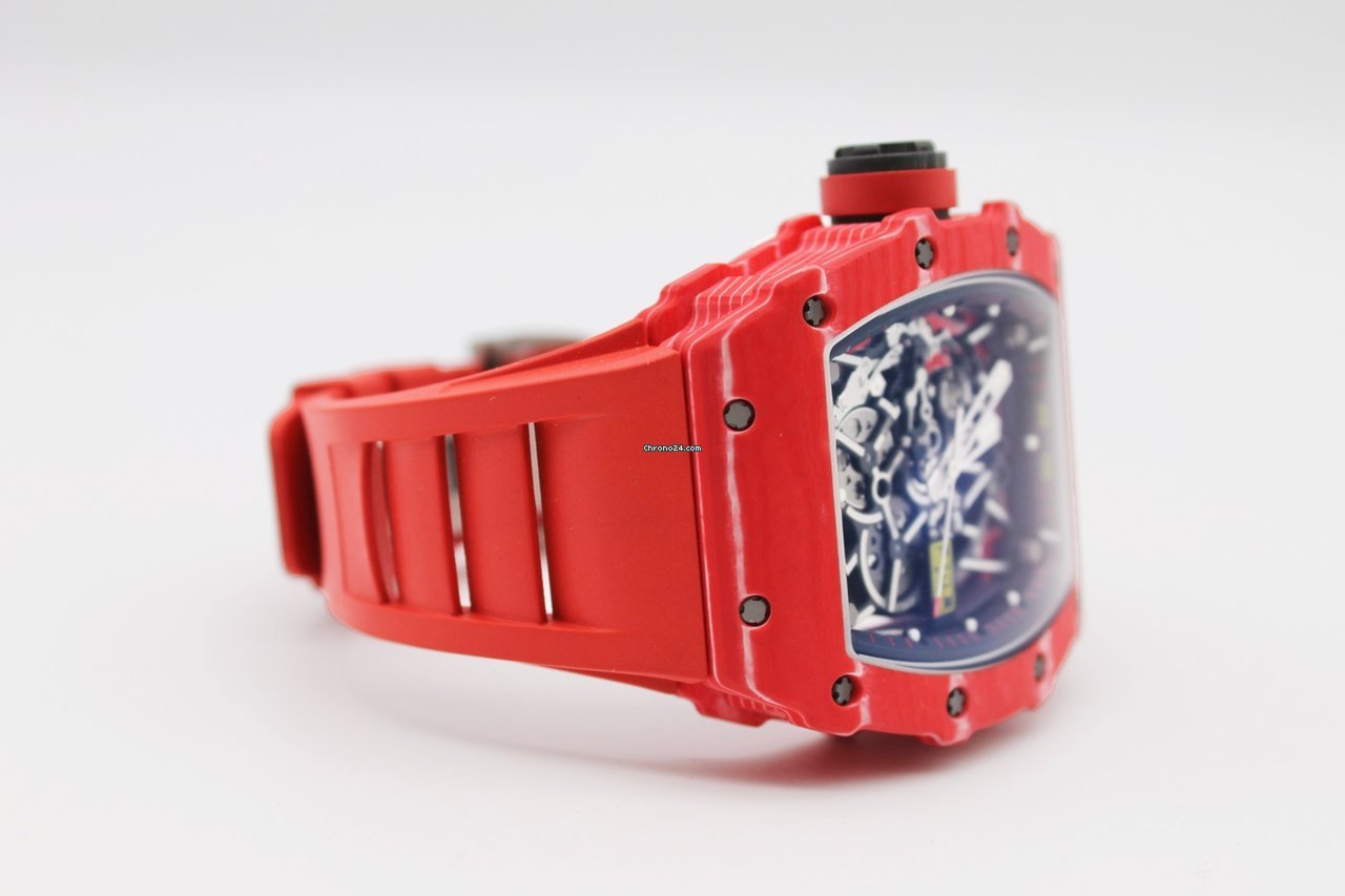 IMG_9081 Richard Mille RM 035 Mens watch Unisex Automatic Carbon RM35-02 Replica 4