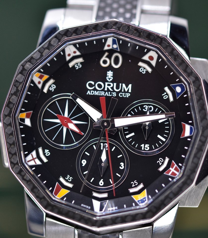 Corum Admirals Cup Mens watch Unisex Automatic Steel 01.0035 Replica 4