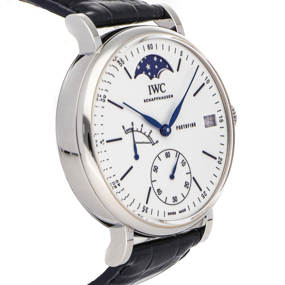 IMG_9081 IWC Portofino Hand-Wound Mens watch Unisex Manual winding Steel IW5164-06 Replica 4