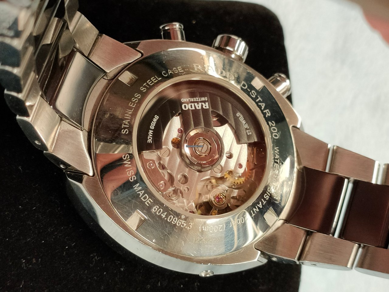 IMG_9081 Rado D-Star 200 Mens watch Unisex Automatic Steel R15965152 Replica 4