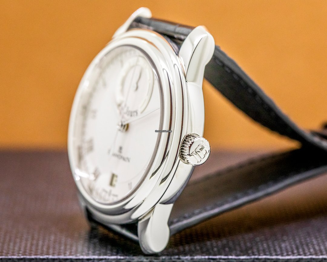 IMG_9081 Blancpain Le Brassus Mens watch Unisex Automatic Platinum 4213-3442-55B Replica 4