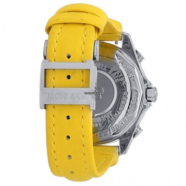 IMG_9081 Jacob & Co. Five Time Zone Mens watch Unisex Quartz Steel JC47YB Replica 4