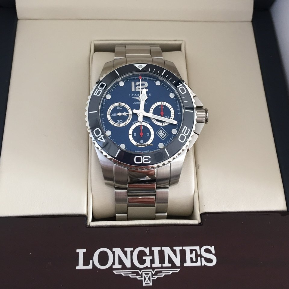 IMG_9081 Longines HydroConquest Mens watch Unisex Automatic Steel L38834966 Replica 4