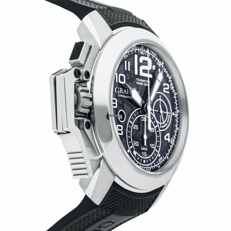 Graham Chronofighter Oversize Mens watch Unisex Automatic Steel 2CCAS.B36A Replica 4