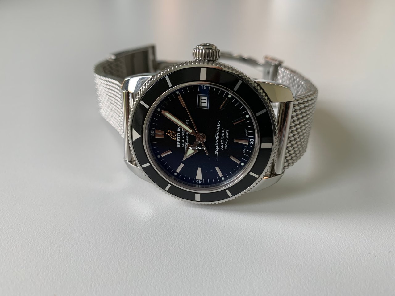 IMG_9081 Breitling Superocean Heritage 42 Mens watch Unisex Automatic Steel A1732124 BA61 Replica 4