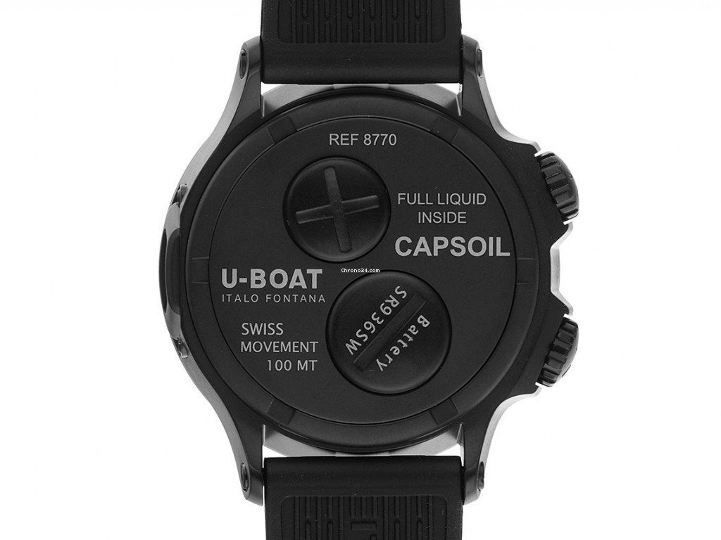 IMG_9081 U-Boat Mens watch Unisex Steel 8770 Replica 4