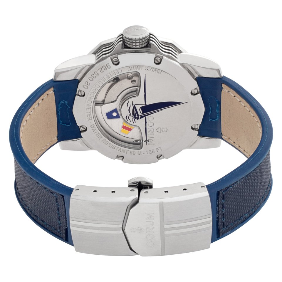 IMG_9081 Corum Admirals Cup Mens watch Unisex Automatic Steel 982.530.20 Replica 4