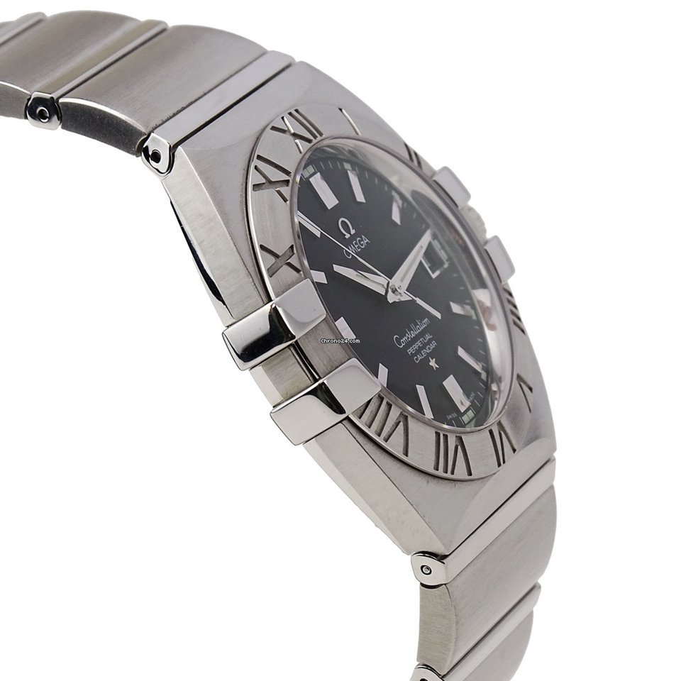 IMG_9081 Omega Constellation Double Eagle Mens watch Unisex Quartz Steel 1513.51.00 Replica 4