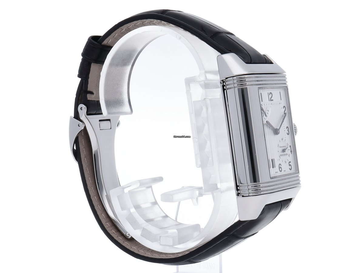 IMG_9081 Jaeger-LeCoultre Reverso Grande Date Mens watch Unisex Manual winding Steel Q3008420 Replica 4