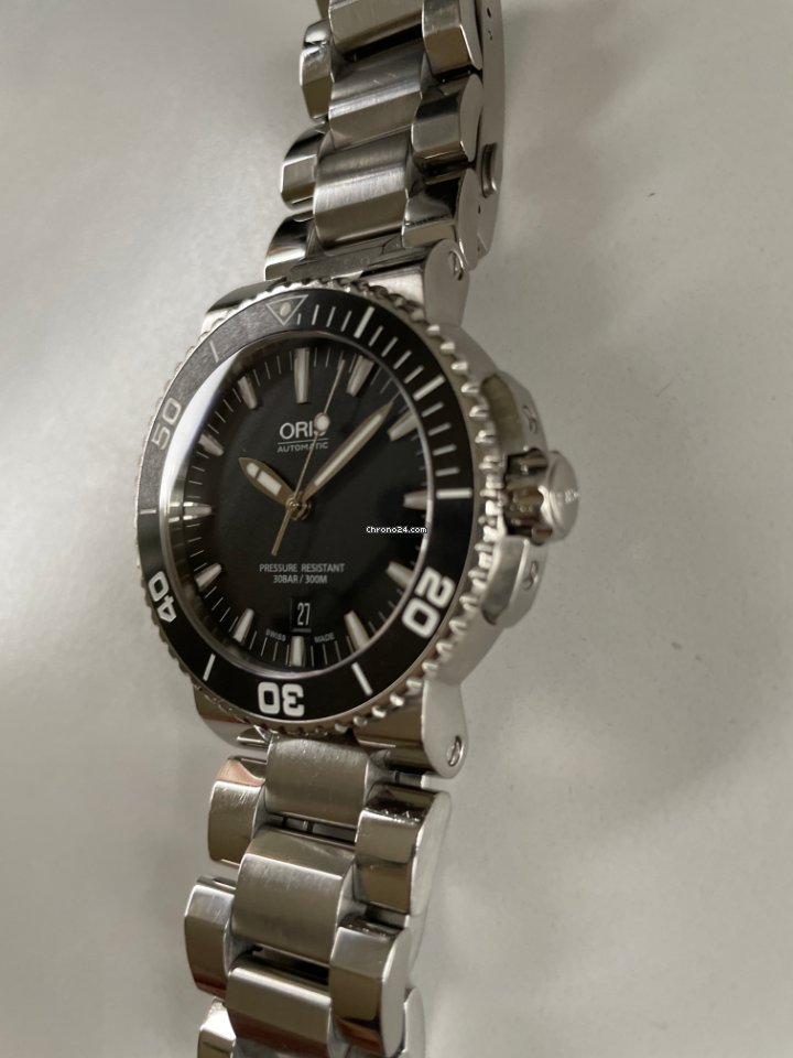 Oris Aquis Date Mens watch Unisex Automatic Steel 01 733 7653 4154-07 4 26 34EB Replica 4