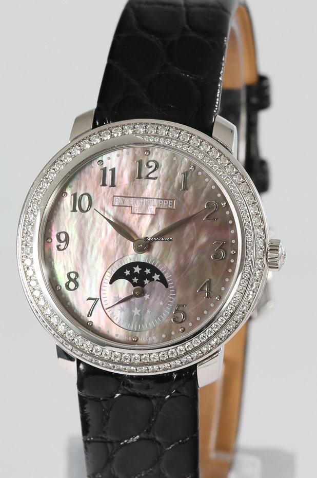 IMG_9081 Patek Philippe Complications Womens watch Manual winding White gold 4968G-001 Replica 4