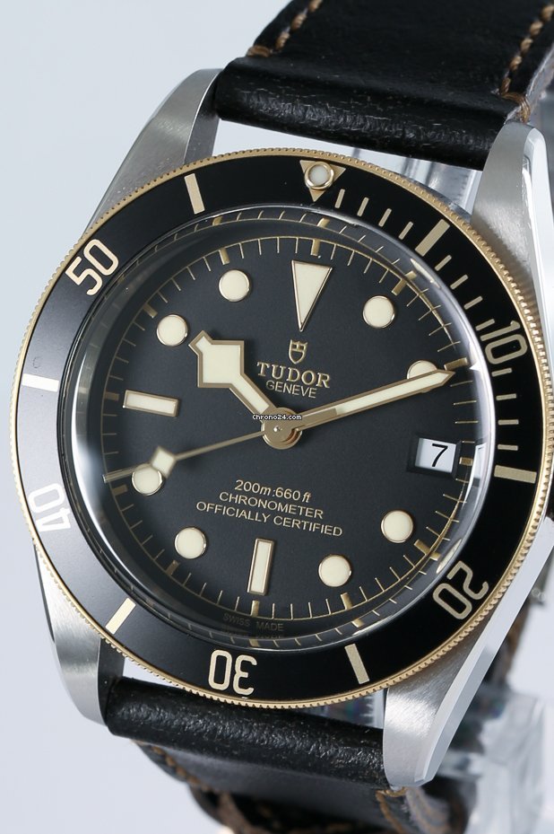 IMG_9081 Tudor Black Bay S&G Mens watch Unisex Automatic Gold Steel M79733N-0001 Replica 4