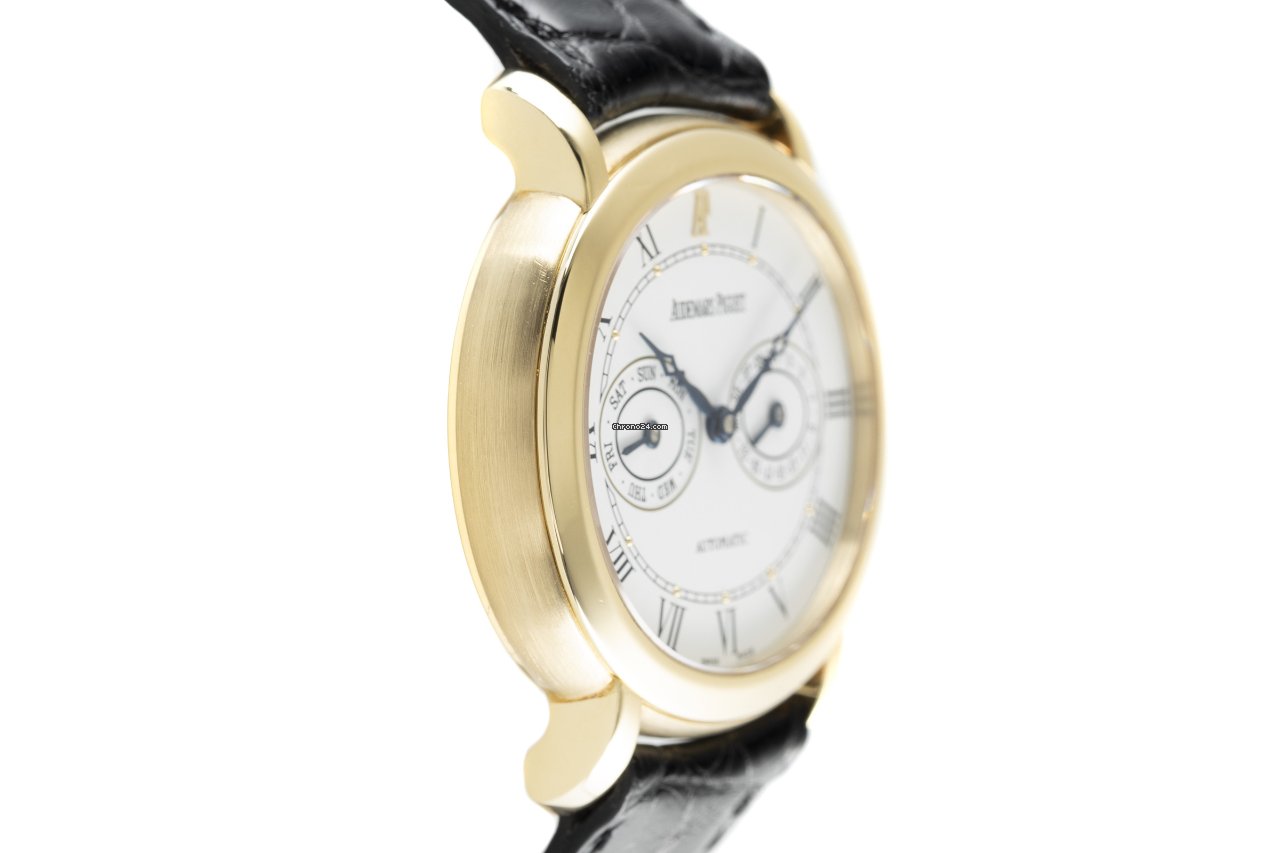 IMG_9081 Audemars Piguet Millenary Mens watch Unisex Automatic Yellow gold 25779BA Replica 4