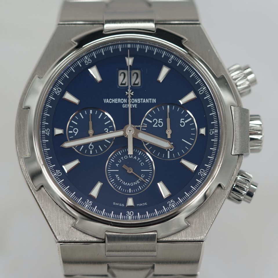Vacheron Constantin Overseas Chronograph Mens watch Unisex Automatic Steel 49150 b01a-9745 Replica 4