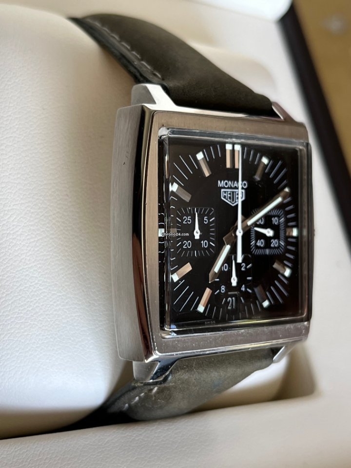 IMG_9081 TAG Heuer Monaco Mens watch Unisex Automatic Steel CW2111 Replica 4