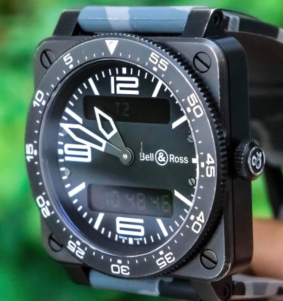 IMG_9081 Bell & Ross BR 03 Mens watch Unisex Quartz Steel BR0392-AVIA-CA Replica 4