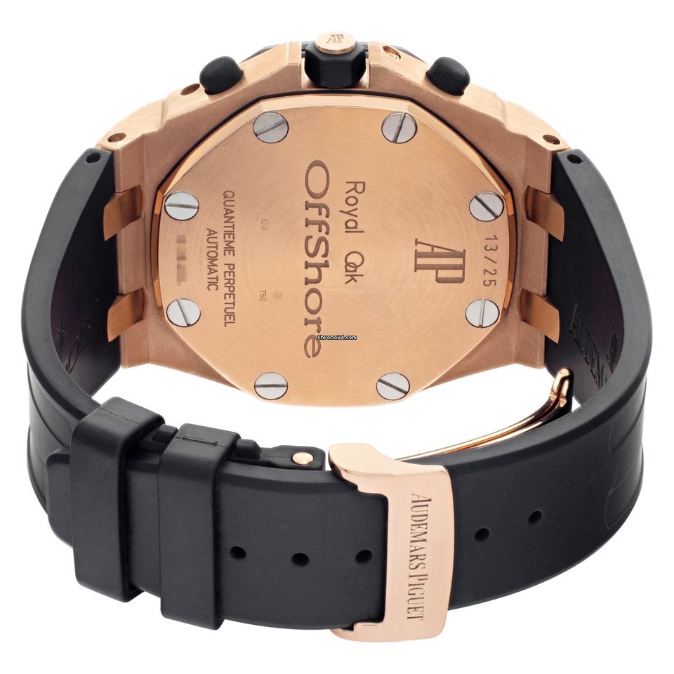 Audemars Piguet Royal Oak Offshore Mens watch Unisex Automatic Rose gold 26262OK.OO.D002CA.01 Replica 4