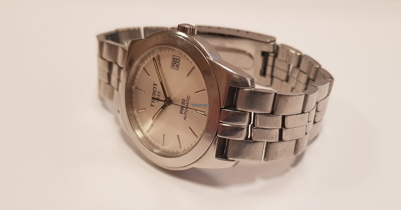 IMG_9081 Tissot PR 50 Mens watch Unisex Automatic Steel J374 474 Replica 4