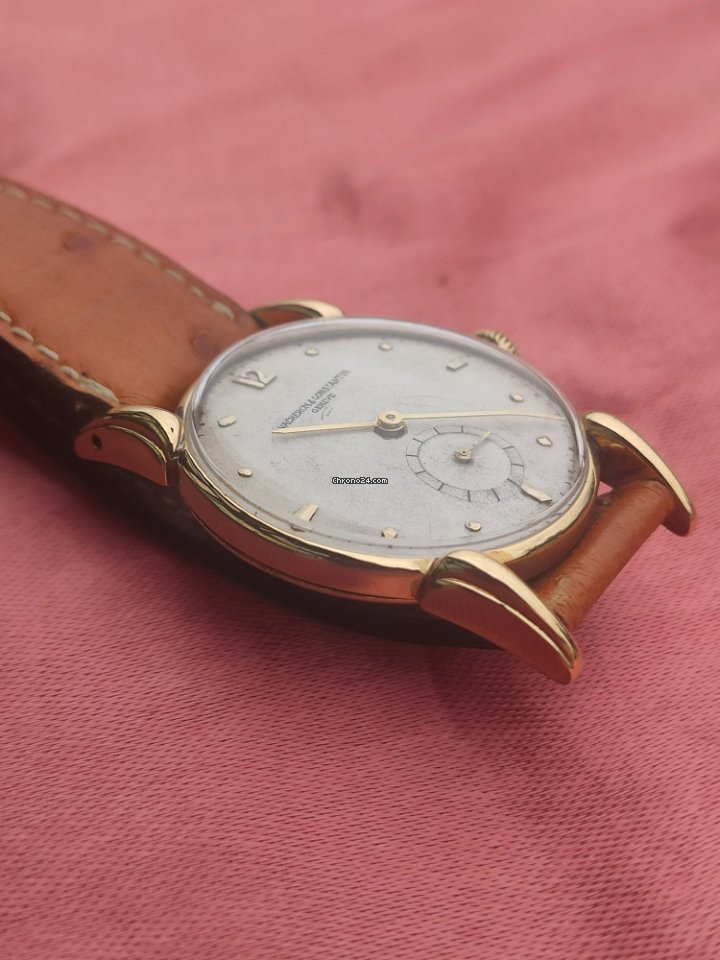 IMG_9081 Vacheron Constantin Historiques Mens watch Unisex Manual winding Yellow gold 311829 Replica 4