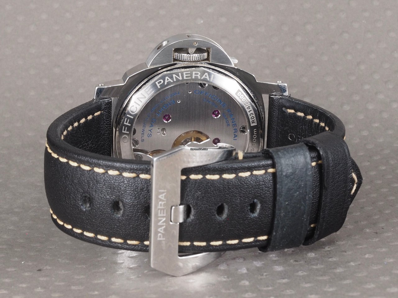 IMG_9081 Panerai Luminor Base 8 Days Mens watch Unisex Manual winding Steel PAM 00560 Replica 4