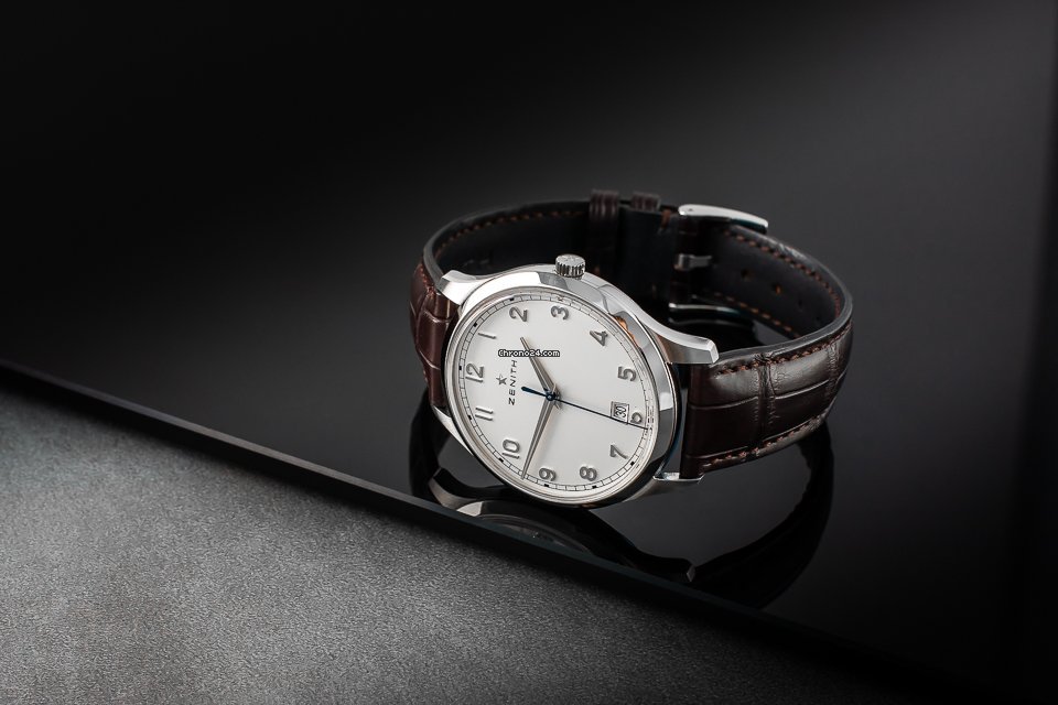 IMG_9081 Zenith Captain Central Second Mens watch Unisex Automatic Steel 03.2022.670 38 Replica 4