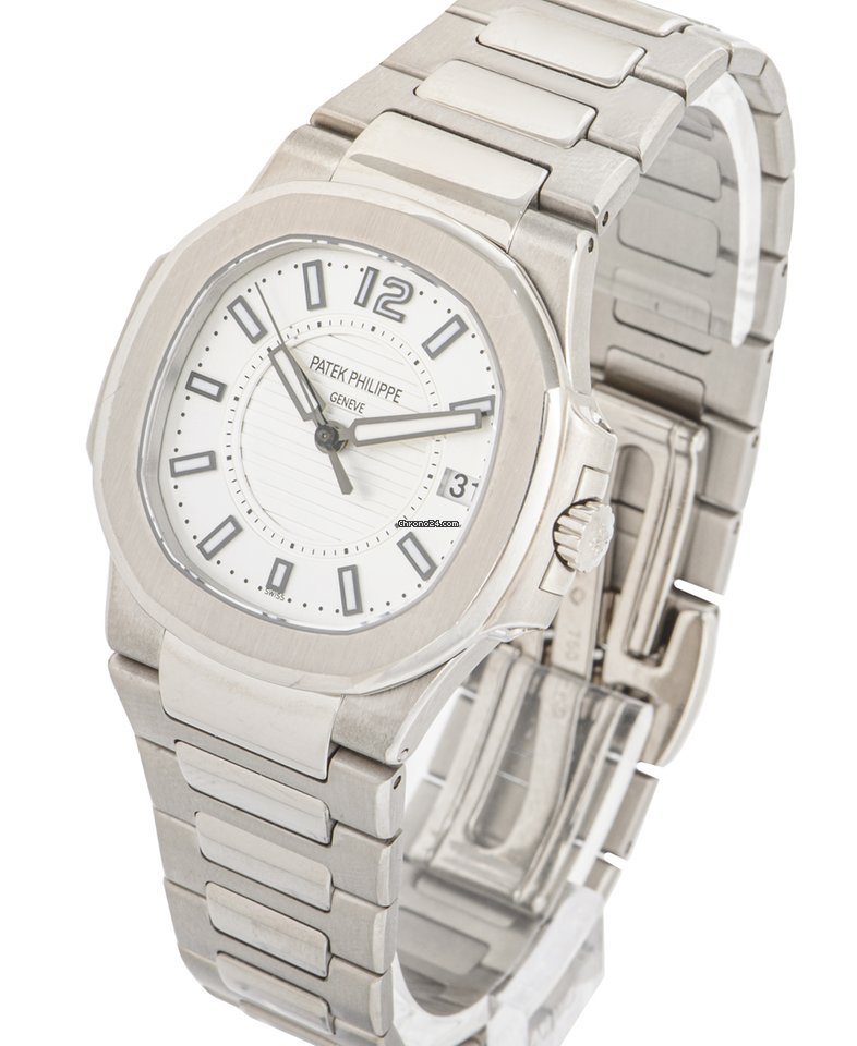 IMG_9081 Patek Philippe Nautilus Womens watch Quartz White gold 7011 1G-001 Replica 4