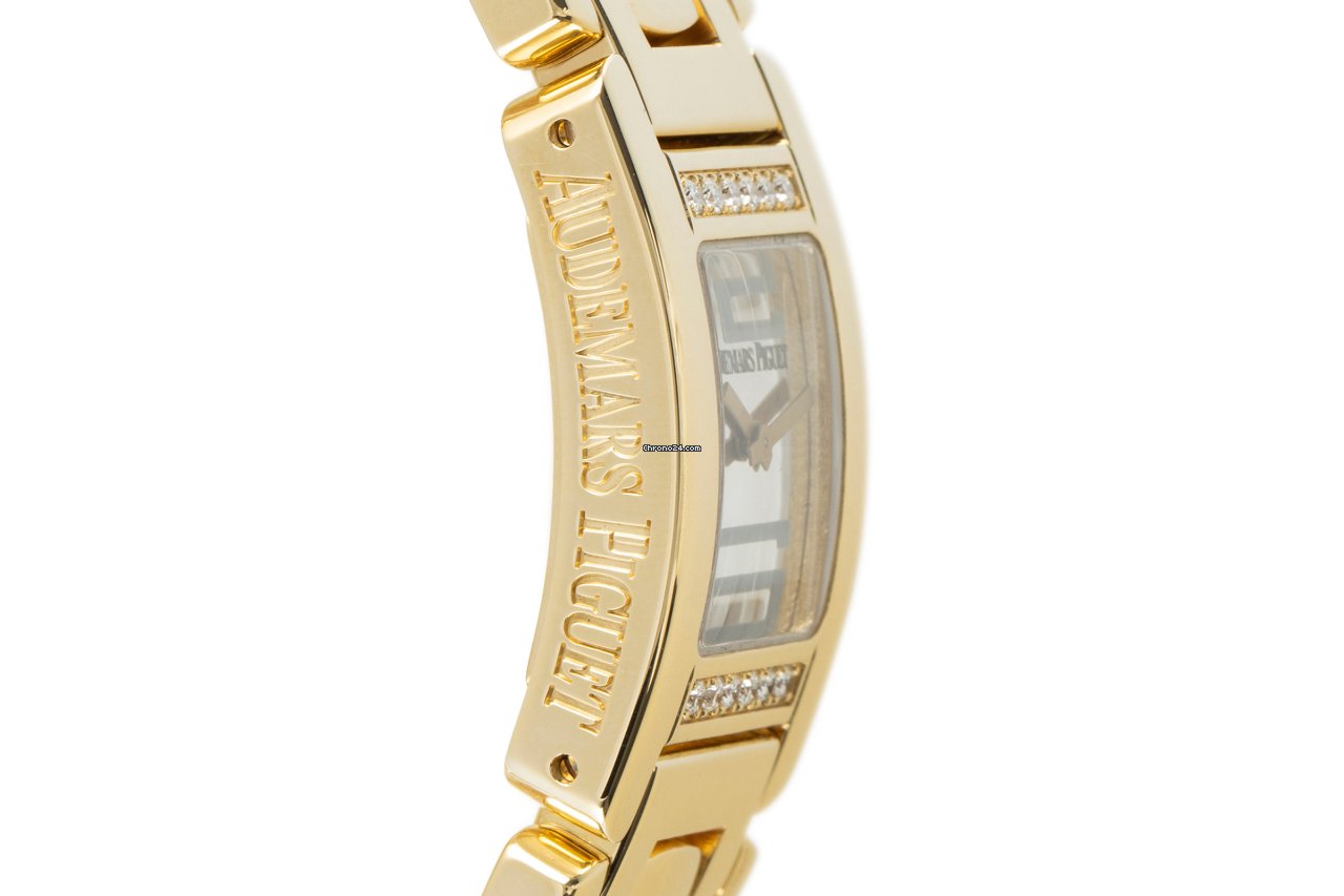 Audemars Piguet Promesse Womens watch Quartz Yellow gold 67361BA Replica 4