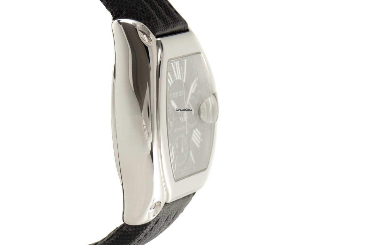 IMG_9081 Cartier Roadster Mens watch Unisex Automatic Steel 2618 Replica 4