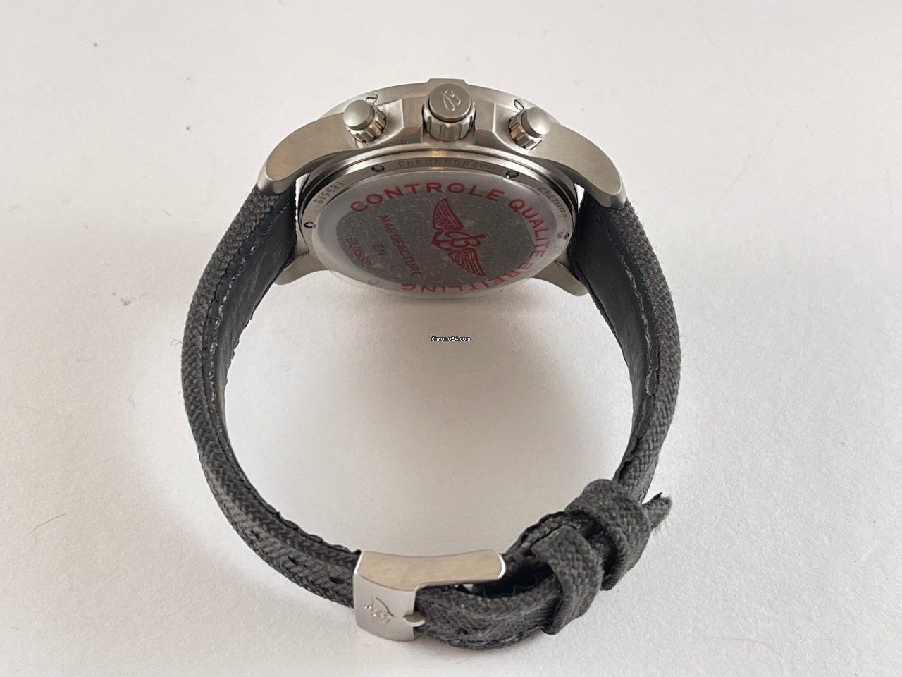 IMG_9081 Breitling Exospace B55 Connected Mens watch Unisex Quartz Titanium EB5510H2 BE79 Replica 4