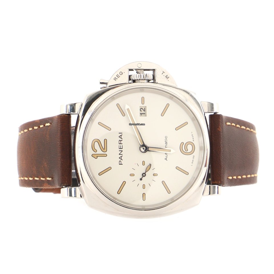 IMG_9081 Panerai Luminor Due Mens watch Unisex Automatic Steel N A Replica 4