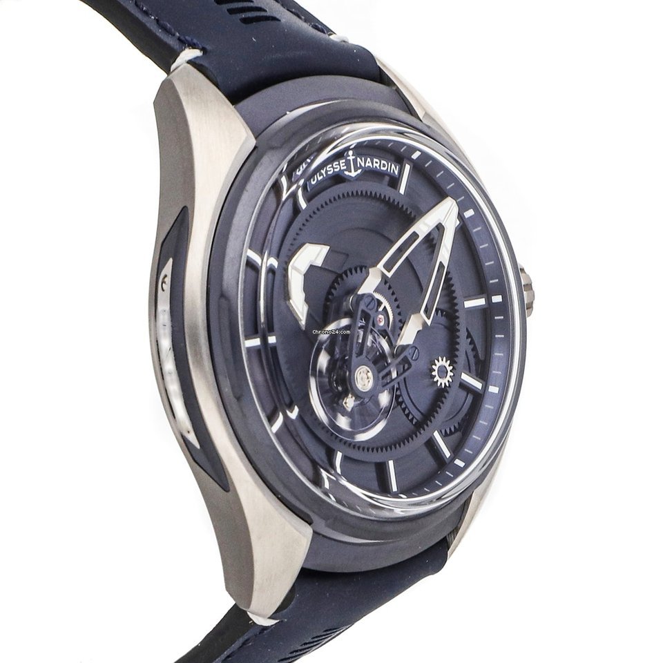 IMG_9081 Ulysse Nardin Freak Mens watch Unisex Automatic Titanium 2303-270 03 Replica 4