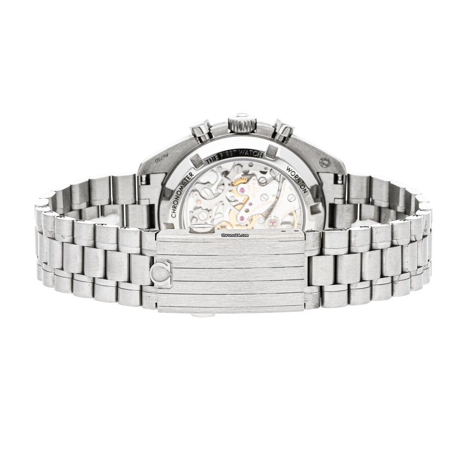 Omega Speedmaster Professional Moonwatch Mens watch Unisex Manual winding White gold 310.60.42.50.02.001 Replica 4