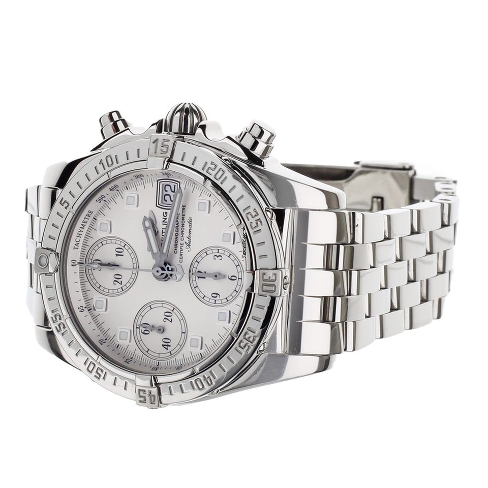 IMG_9081 Breitling Chrono Cockpit Mens watch Unisex Automatic Steel A13357 Replica 4