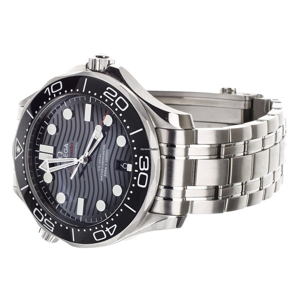 Omega Seamaster Diver 300 M Mens watch Unisex Automatic Steel 21030422001001 Replica 4