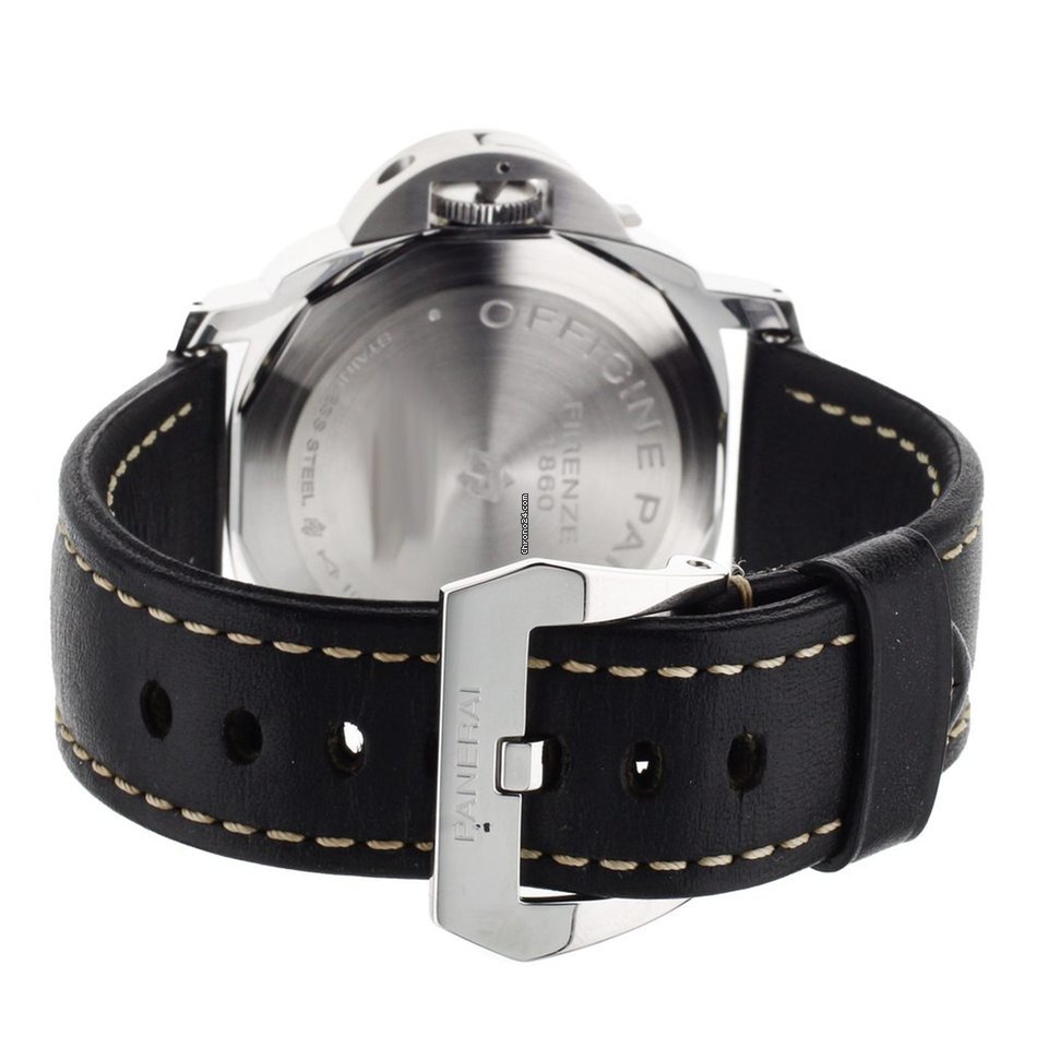 Panerai Luminor Marina Mens watch Unisex Manual winding Steel PAM776 Replica 4