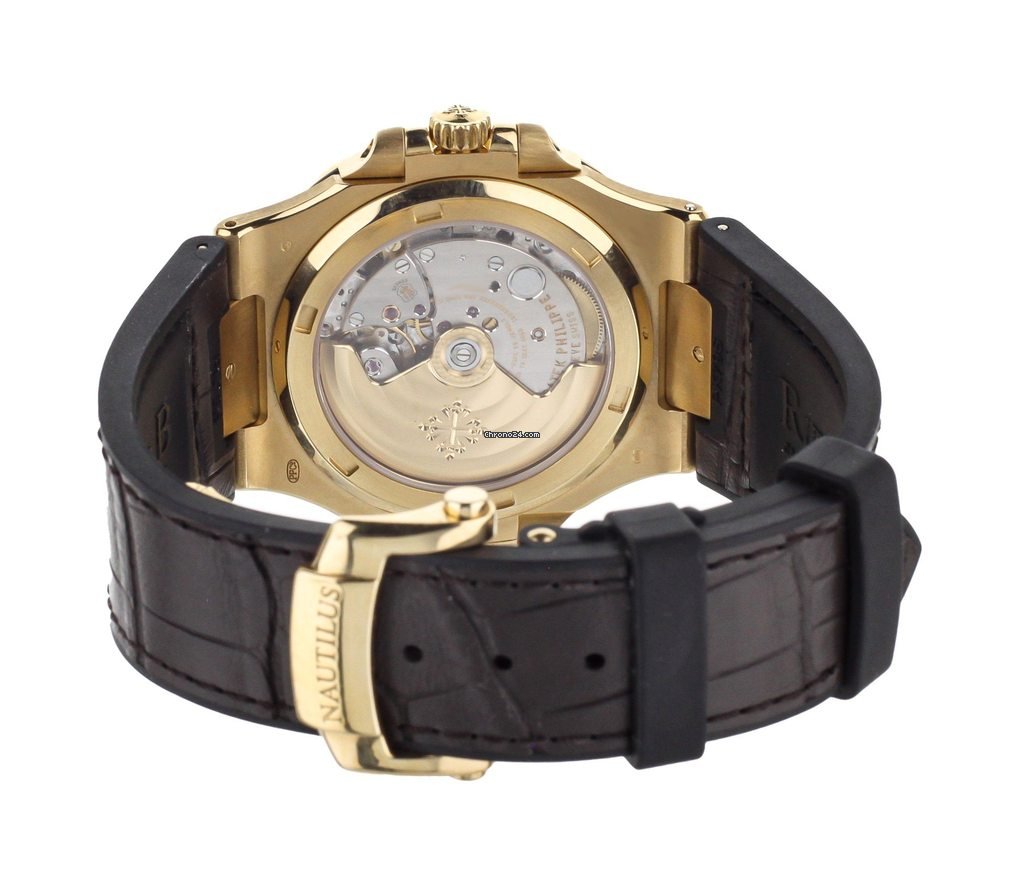 IMG_9081 Patek Philippe Nautilus Mens watch Unisex Automatic Yellow gold 5711J Replica 4