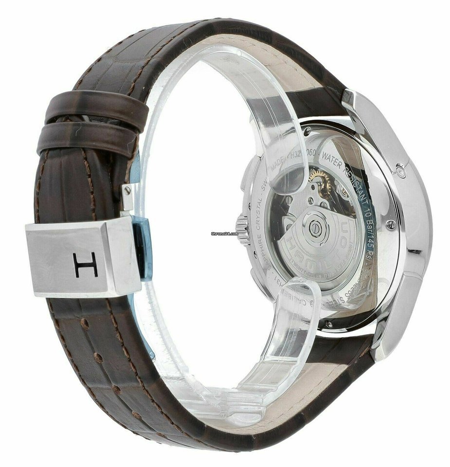 IMG_9081 Hamilton Jazzmaster Auto Chrono Mens watch Unisex Automatic Steel H32606555 Replica 4