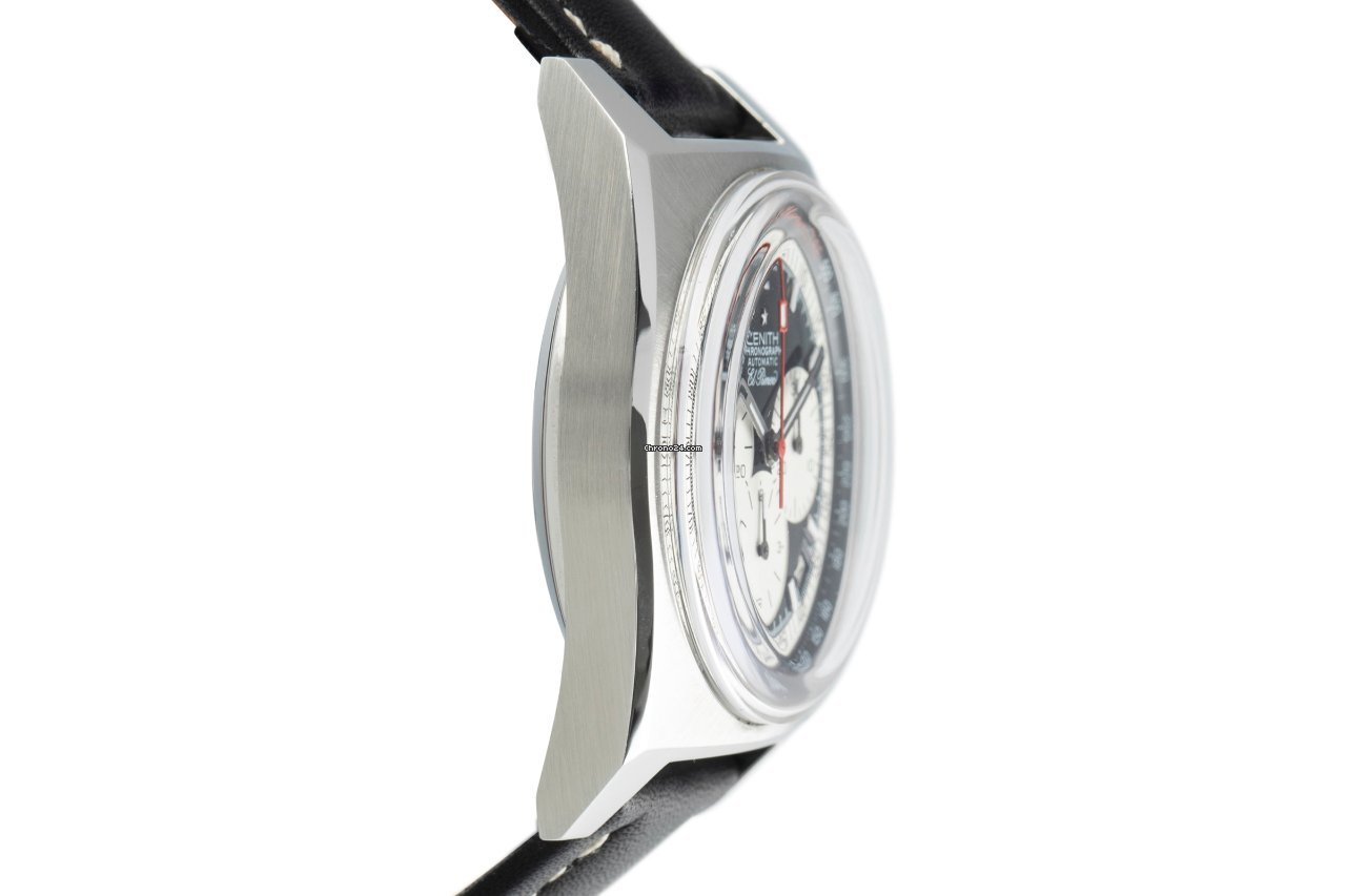 IMG_9081 Zenith El Primero New Vintage 1969 Mens watch Unisex Automatic Steel 03.1969.469 Replica 4