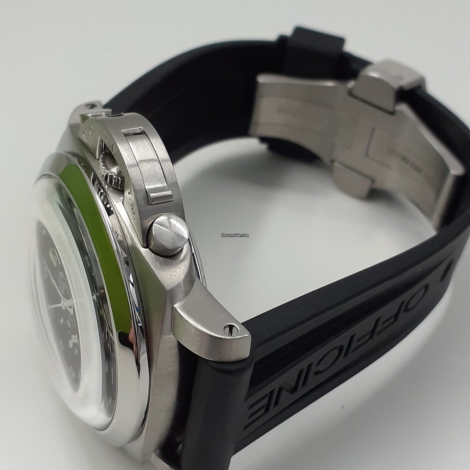 IMG_9081 Panerai Luminor 1950 3 Days Chrono Flyback Mens watch Unisex Automatic Steel PAM00213 Replica 4