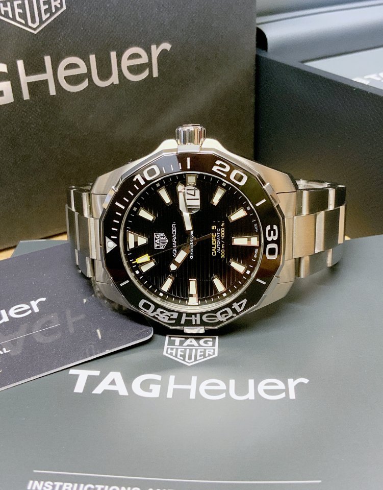 TAG Heuer Aquaracer 300M Mens watch Unisex Automatic Steel WAY201A.BA0927 Replica 4