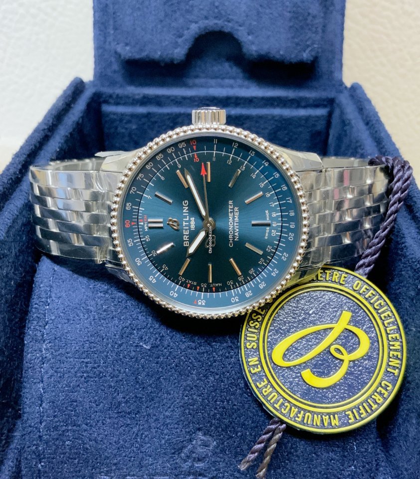 IMG_9081 Breitling Navitimer Mens watch Unisex Automatic Steel A17395161C1A1 Replica 4