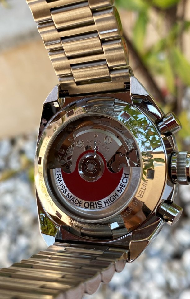 IMG_9081 Oris Chronoris Mens watch Unisex Automatic Steel 01 672 7564 4154-Set Replica 4
