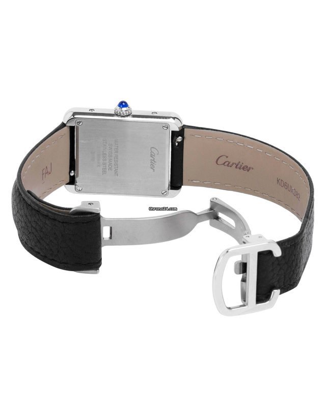 IMG_9081 Cartier Tank Solo Mens watch Unisex Quartz Steel WSTA0030 3170 Replica 4